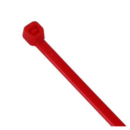 ELECKTA CABLE TIES 6 Inch 3.6 Millimeter RED (100 LINE)