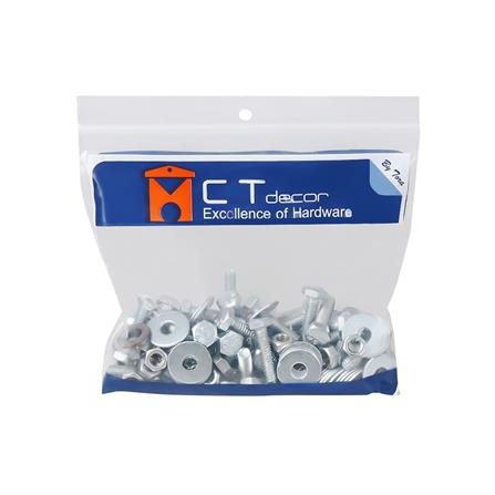 HEX BOLT SET BY TORA 1/4"X1"