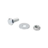 HEX BOLT SET BY TORA 3/8"X1"