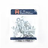 HEX BOLT SET BY TORA 5/16"X1-1/2"