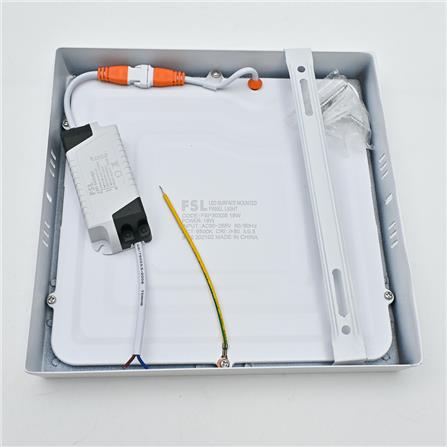 FSL LED SURFACE MOUNTED PANEL LIGHT WHITE 8INCH 24WATT