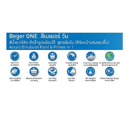 BEGER ONE 3L BASE B INTERIOR PAINT