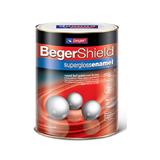 BEGER SHIELD SUPERGLOSS ENAMEL PAINT 0.946L B-911 GREY PRIMER
