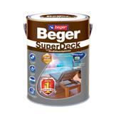 BEGER SUPERDECK DECK STAIN 1/4 GAL (0.946L) AFROMOSIA G-8804