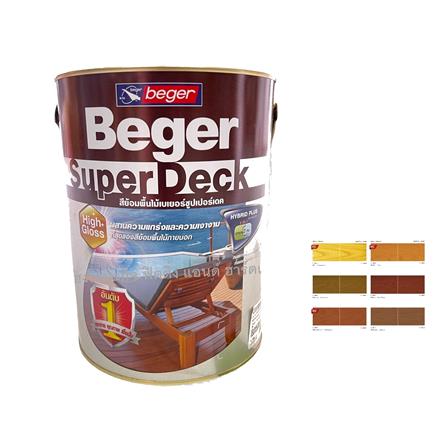 BEGER SUPER DECK STAIN 1G(3.785) AFROMOSIA G-8804