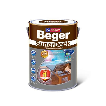BEGER SUPER DECK STAIN 1G(3.785L) RED WOOD M-8805