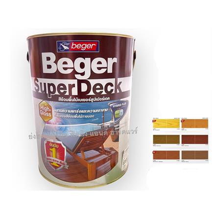 BEGER SUPER DECK STAIN 1G(3.785L) RED WOOD M-8805