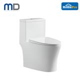 MD 1P TOILET GION RIMLESS DUAL FLUSH 3/6L WHITE