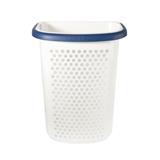 CLOTH BASKET WITH WHEEL BK137-4 DARKBLUE