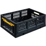 HUALEI PLASTIC PROFESSIONAL TOOL BOX 50L BLACK/YELLOW