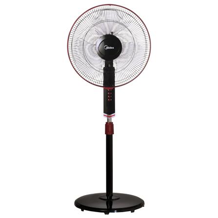 MIDEA STAND FAN MF-16FS10N (BK) 16INCH 55WATT 3BLADES 3SPEED BLACK