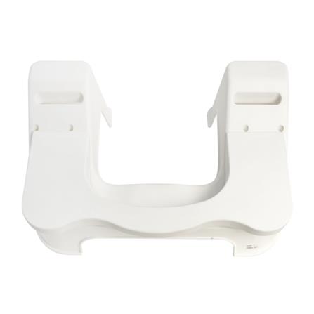 MOYA ADJUSTABLE TOILET STOOL HR0203 WHITE (H24XW52XD39 CM)
