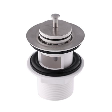 MOYA PULL-OUT BASIN WASTE PLUG P-008 WHITE