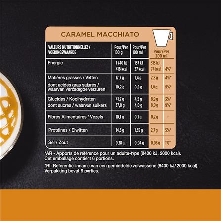 NESCAFE DOLCE GUSTO STARBUCKS CAPSULES CARAMEL MACCHIATO 6CUPS