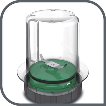 TEFAL BLENDER BL4361 800WATT 2.0LITER GLASS JAR WITH CHOPPER SPATULA