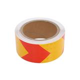 REFLECTIVE SAFETY TAPE RIGHT 5CMX10M YELLOW-RED