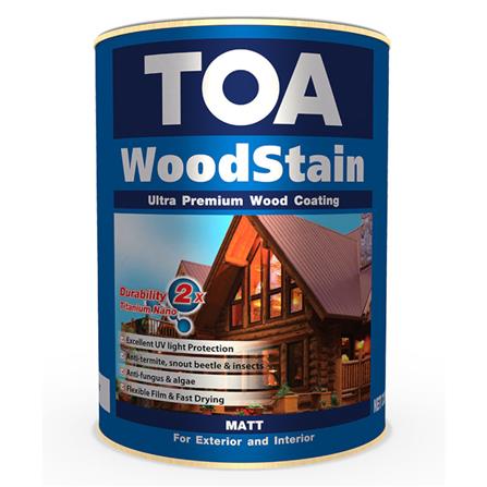 TOA WOODSTAIN MATT 9103 GOLDEN PINE 1 LITRE