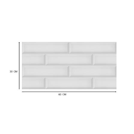 CITIGRES WALLTILE 30X60CM SUBWAY WHITE 1.44M2