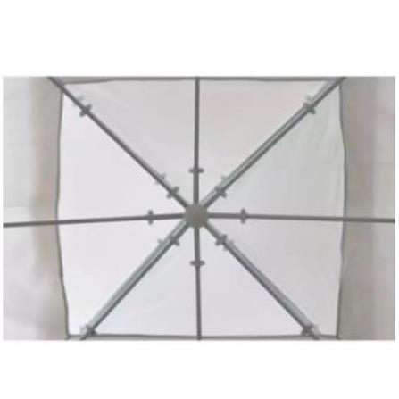 SPRING GAZEBO CANVAS FOR 1036195 3X3M WHITE