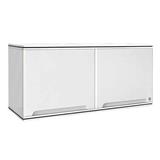KING DOUBLE HALF HANG CABINET CURVE WHITE