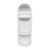 3-TIER CORNER SHELF NAPA MICKY3 WHITE