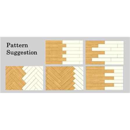 TARA VINYL TILE STICKER 15X91CM 2MM WOOD GREY 3.28M2