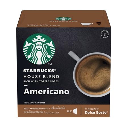 NESCAFE DOLCE GUSTO STARBUCKS CAPSULES HSE BLEND AMERICANO 12CUPS