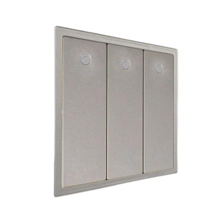 16A SWITCH 3 GANG 1 WAY WITH LED INDICATOR H701033-46 SIMON
