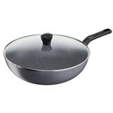 TEFAL WOKPAN NATURE WITH LID B22692 28 CM GREY