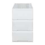3 DRAWER STACKO GARDEN 40X50X69CM WHITE