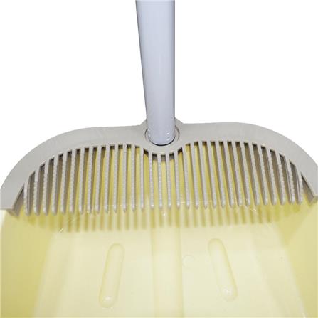 BROOM SET ACCO YJ-1862 11" CREAM