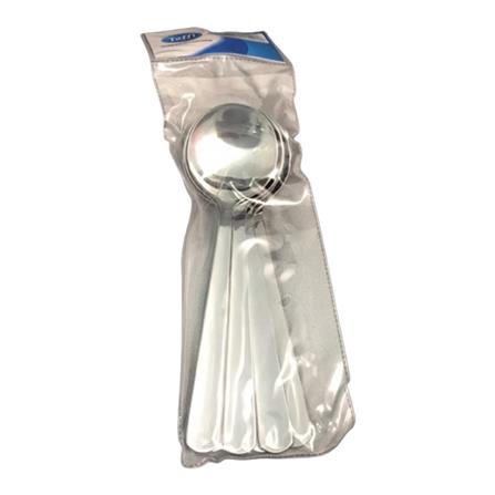 TOFFI DESSERT SOUP SPOON 6PCS S/S-F3012