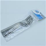 TOFFI DESSERT  FORK 6PCS S/S-F3011