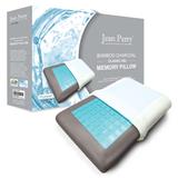 JEAN PERRY HEALTHY PILLOW BAMBOO CHARCOAL GEL CLASSIC MEMORY 60X40 WHITE