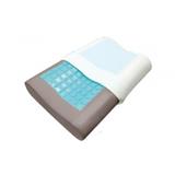 JEAN PERRY HEALTHY PILLOW BAMBOO CHARCOAL GEL CONTOUR MEMORY 60X40 WHITE