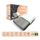 JEAN PERRY HEALTHY PILLOW BAMBOO CHARCOAL CONTOUR MEMORY 60X40 WHITE
