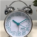 EHCT 3" ALARM CLOCK METAL BLUE E315-SR