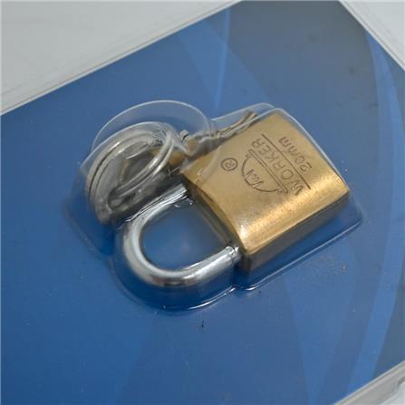 STRONG SOLID BRASS PADLOCK 20MM 1 EACH BRASS