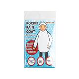 POCKET RAIN COAT SOLID ADULT
