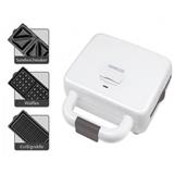 KENWOOD SANDWICH MAKER SMP84.C0WH 700WATT WAFFLE/GRILL/SANDWICH