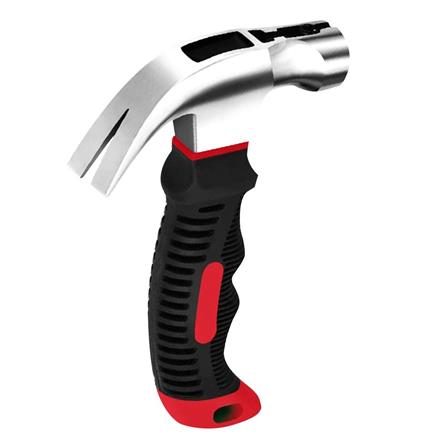 MINI CLAW HAMMER WITH FIBERGLASS HANDLE HACHI 8OZ