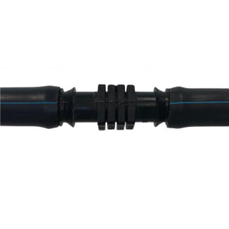 TRIO HYDRATE POLY STRAIGHT COUPLER  2PCS