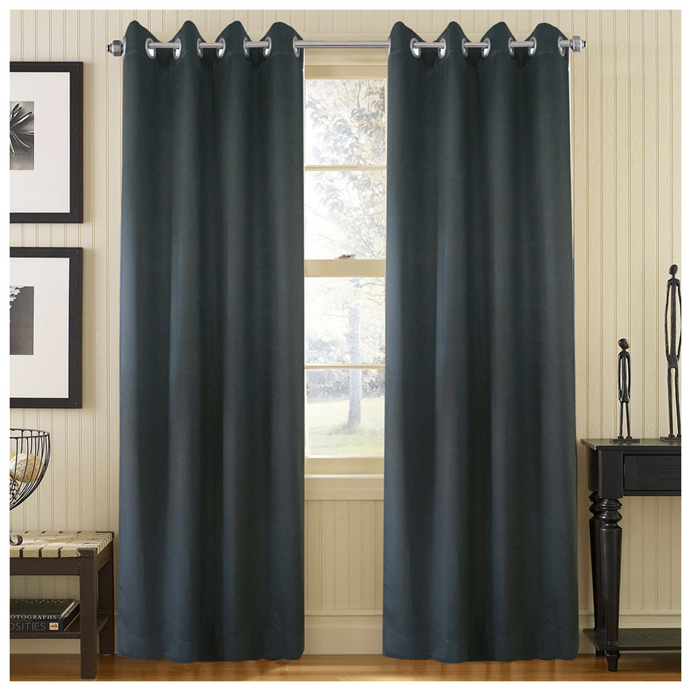 HLS CURTAIN EYELET LIANA UV 130X180CM GRAY