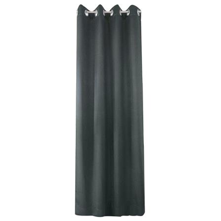 HLS CURTAIN EYELET LIANA UV 130X280 GRAY