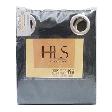 HLS CURTAIN EYELET LIANA UV 130X280 GRAY