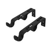 DOUBLE LAYER BRACKET HOME LIVING STYLE WD 19MM BLACK