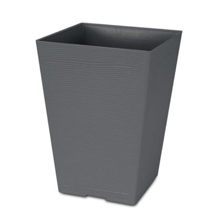 FELTON SQUARE POT FBL 2455 GRY (D36*H50)