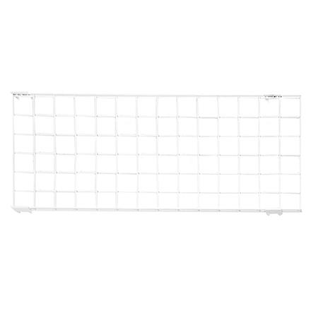 WIRE BACK PANEL STACKO EZY 60X2.6X120CM WHITE