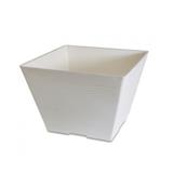 FELTON SQUARE POT FBL 2494 WHT (D45*H35)