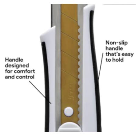 3M SCOTCH 9MM CUTTER SMALL TITANIUM UTILITY KNIFE
